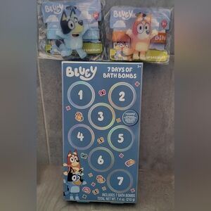 Bluey Bundle Lite Up Bracelets And Bath Bombs